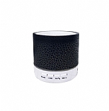 Eiroo Işıklı Siyah Granit Taşınabilir Bluetooth Hoparlör