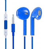 Eiroo Color Mikrofonlu Mavi Kulakiçi Kulaklık