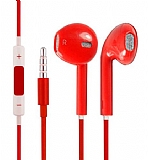 Eiroo Color Mikrofonlu Kırmızı Kulakiçi Kulaklık