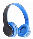 Eiroo P47 Bluetooth Kulaküstü Mavi Kulaklık