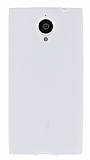Dafoni Air Slim General Mobile Discovery Elite Ultra İnce Mat Şeffaf Beyaz Silikon Kılıf