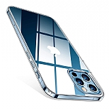 iPhone 12 Pro Ultra İnce Şeffaf Silikon Kılıf