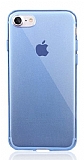 Dafoni Aircraft iPhone 7 / 8 Ultra nce effaf Mavi Silikon Klf