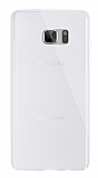 Dafoni Aircraft Samsung Galaxy Note FE Ultra İnce Şeffaf Silikon Kılıf