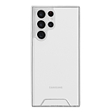 Dafoni Clear Hard Samsung Galaxy S22 Ultra 5G Süper Koruma Kılıf