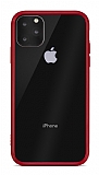 Dafoni Clear Union iPhone 11 Pro Ultra Koruma Krmz Klf