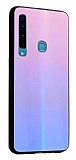 Dafoni Colorful Samsung Galaxy A7 2018 Cam Pembe Kılıf