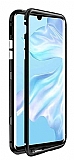 Dafoni Glass Guard Xiaomi Mi Note 10 Metal Kenarlı Cam Siyah Kılıf