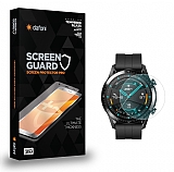 Dafoni Huawei Watch GT 2 Tempered Glass Premium Cam Ekran Koruyucu (46 mm)