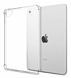 Dafoni Hummer iPad 9.7 Ultra Koruma Silikon Kenarlı Şeffaf Kılıf