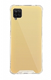 Dafoni Hummer Mirror Samsung Galaxy A12 Aynalı Gold Silikon Kılıf