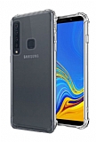 Dafoni Hummer Samsung Galaxy A9 2018 Ultra Koruma Silikon Kenarlı Şeffaf Kılıf