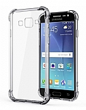 Dafoni Hummer Samsung Galaxy J7 / J7 Core Ultra Koruma Silikon Kenarlı Şeffaf Kılıf