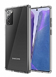 Dafoni Hummer Samsung Galaxy Note 20 Sper Silikon Kenarl effaf Klf