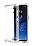 Dafoni Hummer Samsung Galaxy S8 Plus Ultra Koruma Silikon Kenarl effaf Klf