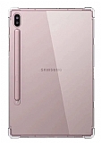 Dafoni Hummer Samsung Galaxy Tab S7 T870 Ultra Koruma Silikon Kenarl effaf Klf