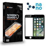Dafoni iPhone 7 / 8 Full Mat Nano Premium Siyah Ekran Koruyucu
