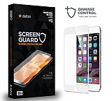 Dafoni iPhone 6 / 6S Full Darbe Emici Beyaz Ekran Koruyucu Film