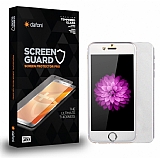 Dafoni iPhone 6 Plus / 6S Plus Tempered Glass Premium Silver Ön + Arka Metal Kavisli Ekran Koruyucu