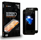 Dafoni iPhone 7 / 8 Full Tempered Glass Premium Siyah Cam Ekran Koruyucu