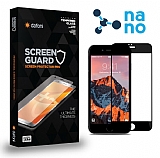Dafoni iPhone 7 Plus / 8 Plus Full Nano Premium Siyah Ekran Koruyucu