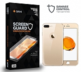 Dafoni iPhone 7 Plus Full Darbe Emici Gold Ön+Arka Ekran Koruyucu Film