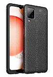 Dafoni Liquid Shield Samsung Galaxy M12 Ultra Koruma Siyah Kılıf