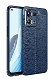 Dafoni Liquid Shield Premium Oppo Reno7 4G Lacivert Silikon Kılıf