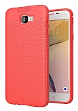 Dafoni Liquid Shield Premium Samsung Galaxy J7 Prime / J7 Prime 2 Kırmızı Silikon Kılıf