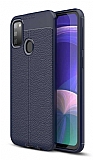 Dafoni Liquid Shield Premium Samsung Galaxy M30S Lacivert Silikon Kılıf