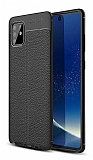 Dafoni Liquid Shield Premium Samsung Galaxy Note 10 Lite Siyah Silikon Klf