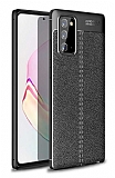 Dafoni Liquid Shield Premium Samsung Galaxy Note 20 Siyah Silikon Klf