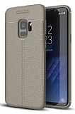 Dafoni Liquid Shield Premium Samsung Galaxy S9 Gri Silikon Kılıf