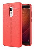 Dafoni Liquid Shield Premium Xiaomi Redmi Note 4 / Redmi Note 4x Kırmızı Silikon Kılıf