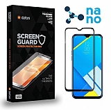 Dafoni Oppo A15s Full Mat Nano Premium Ekran Koruyucu