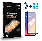 Dafoni Oppo Reno 5 5G Full Mat Nano Premium Ekran Koruyucu