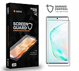Dafoni Samsung Galaxy Note 10 Plus Curve Darbe Emici Siyah Ekran Koruyucu Film
