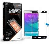 Dafoni Samsung Galaxy Note Edge Full Tempered Glass Premium Siyah Cam Ekran Koruyucu