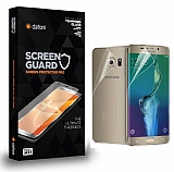 Dafoni Samsung Galaxy S7 edge Curve Darbe Emici Şeffaf Ön+Arka Ekran Koruyucu Film