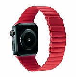 Dafoni Smart Apple Watch Kırmızı Kordon 42mm