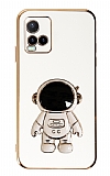 Eiroo Astronot vivo Y21 Standl Beyaz Silikon Klf