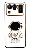 Eiroo Astronot Xiaomi Mi 11 Ultra Standl Beyaz Silikon Klf