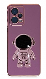 Eiroo Astronot Xiaomi Poco X5 5G Standl Mor Silikon Klf