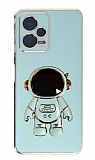 Eiroo Astronot Xiaomi Poco X5 5G Standl Yeil Silikon Klf