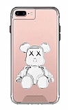 Eiroo Aynalı Ayıcık Standlı iPhone 7 Plus / 8 Plus Ultra Koruma Kılıf