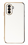 Eiroo Borderline Huawei Nova Y70 Kamera Korumal Beyaz Silikon Klf