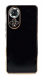 Eiroo Borderline Huawei nova 9 Kamera Korumal Siyah Silikon Klf