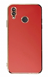 Eiroo Borderline Huawei P20 Lite Kamera Korumalı Kırmızı Silikon Kılıf
