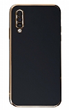 Eiroo Borderline Samsung Galaxy A30S Kamera Korumal Siyah Silikon Klf