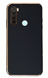 Eiroo Borderline Xiaomi Redmi Note 8 Kamera Korumalı Siyah Silikon Kılıf